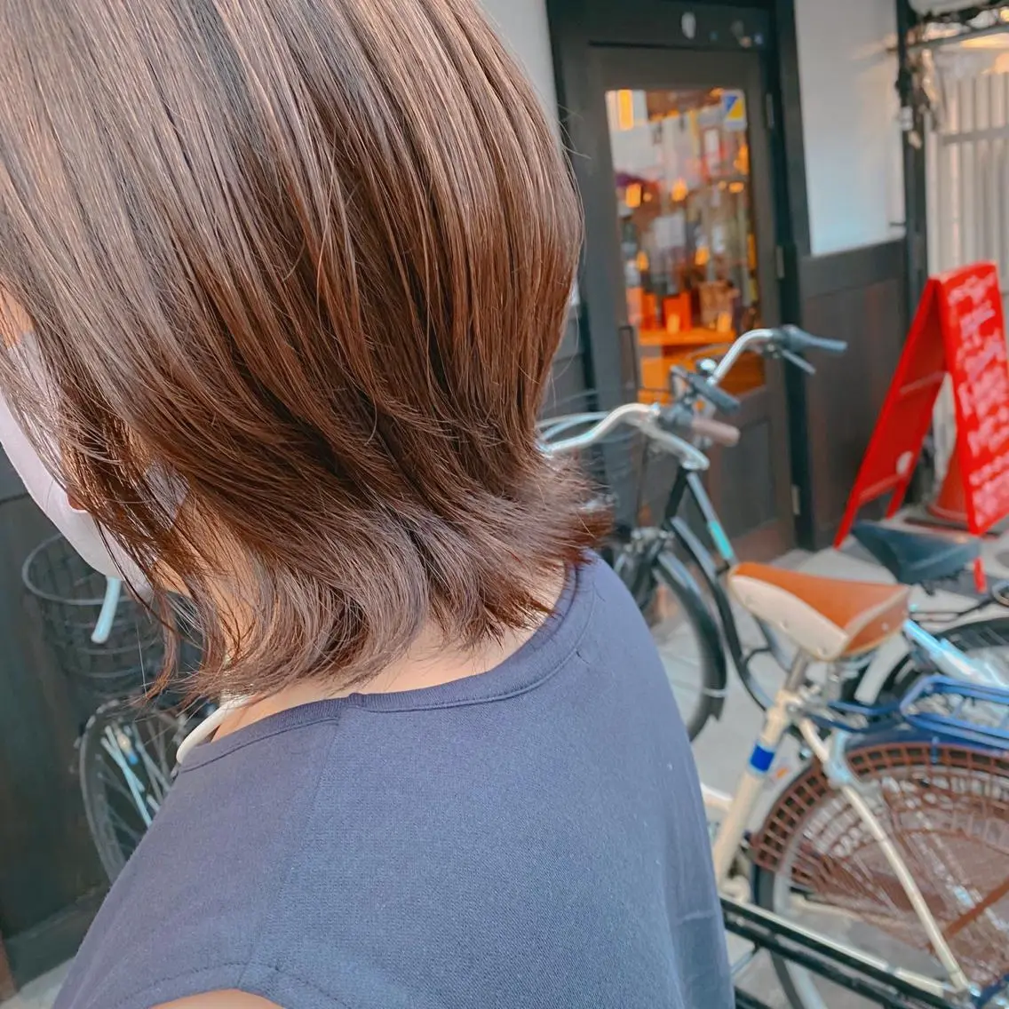 ミディアム ボブ くびれヘア 【novem】 Miyukiのヘアスタイル