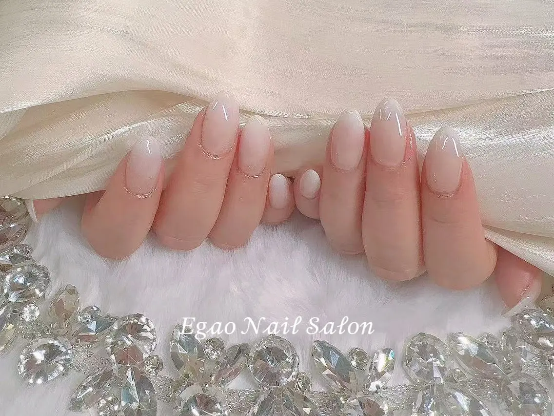 ネイル アートネイル フットネイル フレンチネイル ジェルネイル 持ち込み ハンドネイル EGAO NAIL 錦糸町店のネイルデザイン