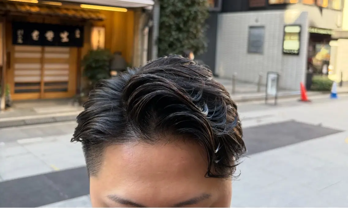 ショート カット パーマ 橋上 一輝のヘアスタイル