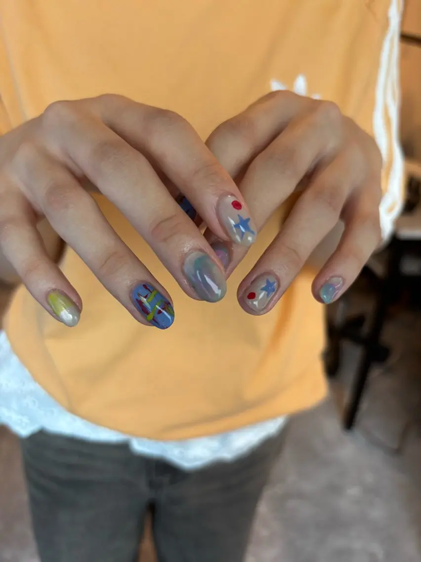 ネイル ハンドネイル 【新宿三丁目】 もえNoël🎨🤍のネイルデザイン