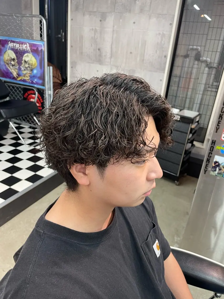 ミディアム メンズ特化/パーマ /swag/ルカのヘアスタイル