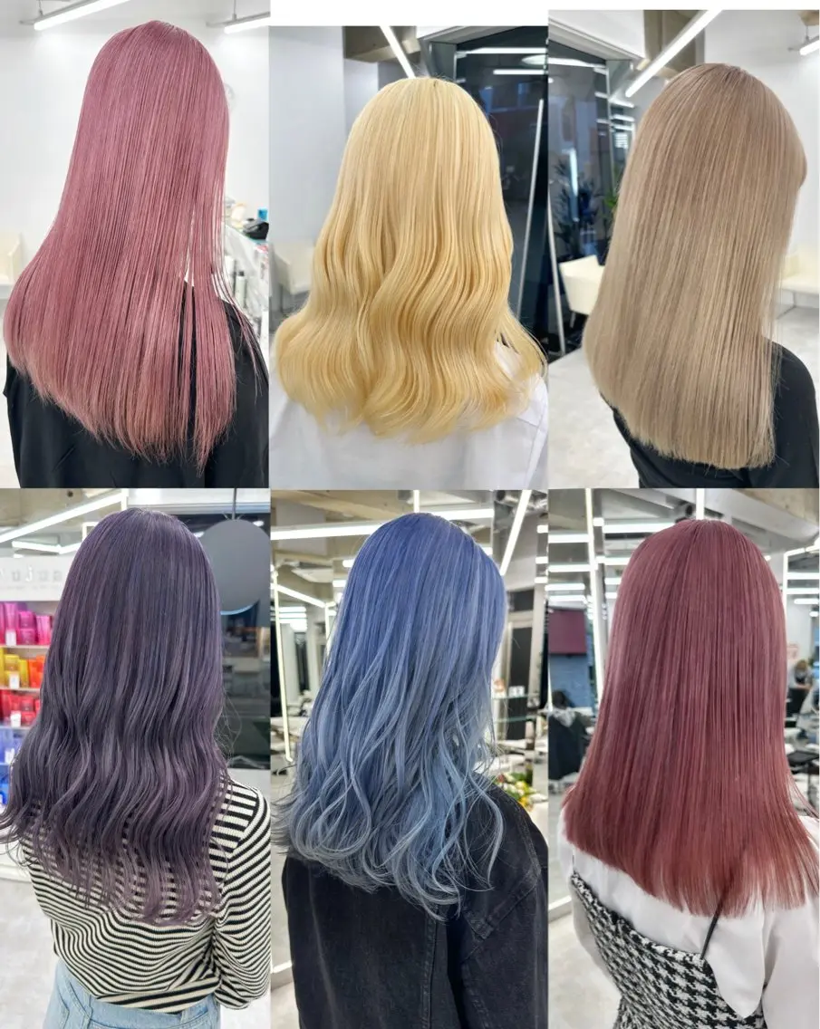 【12月限定❄️】トリプルカラー＋トリートメント ¥24200→16000​〜​ 【ブリーチ2回】の写真