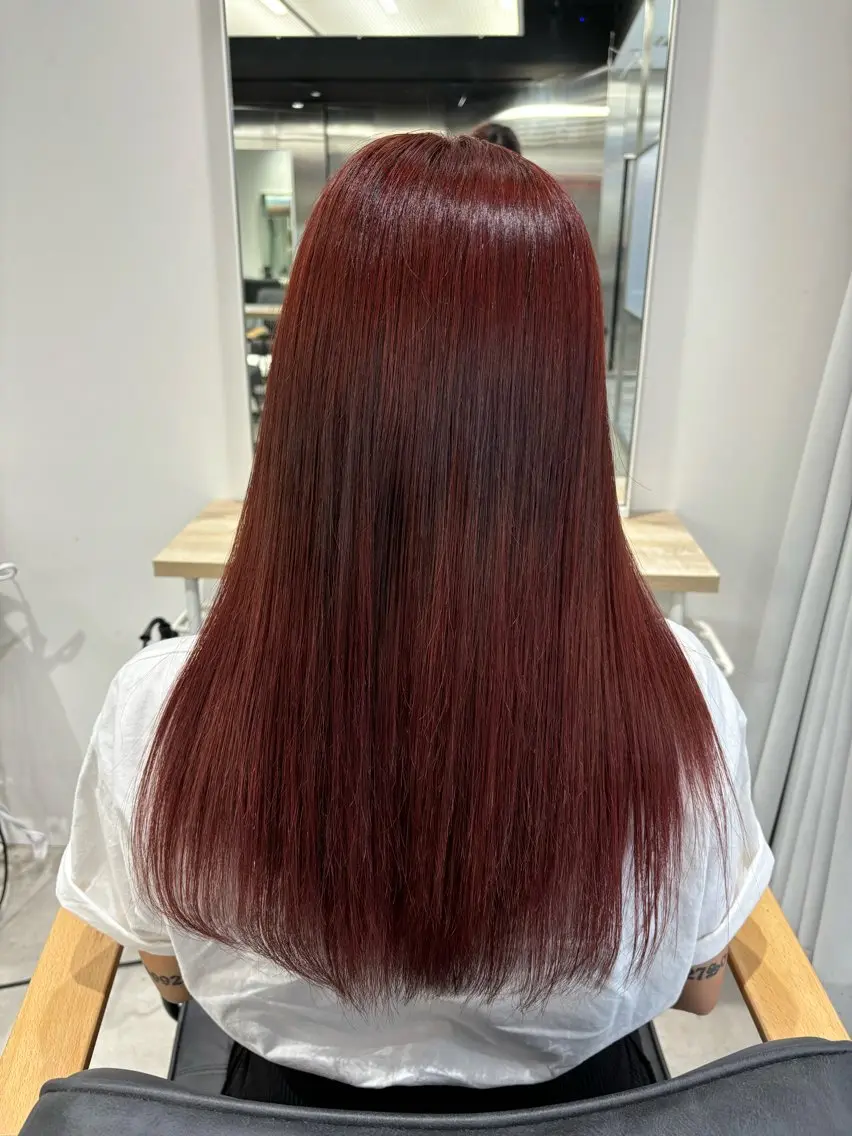 ロング カラー ヘアカラー cocoro💗 ﾏﾂｴｸ/ﾈｲﾙのマツエク・マツパデザイン