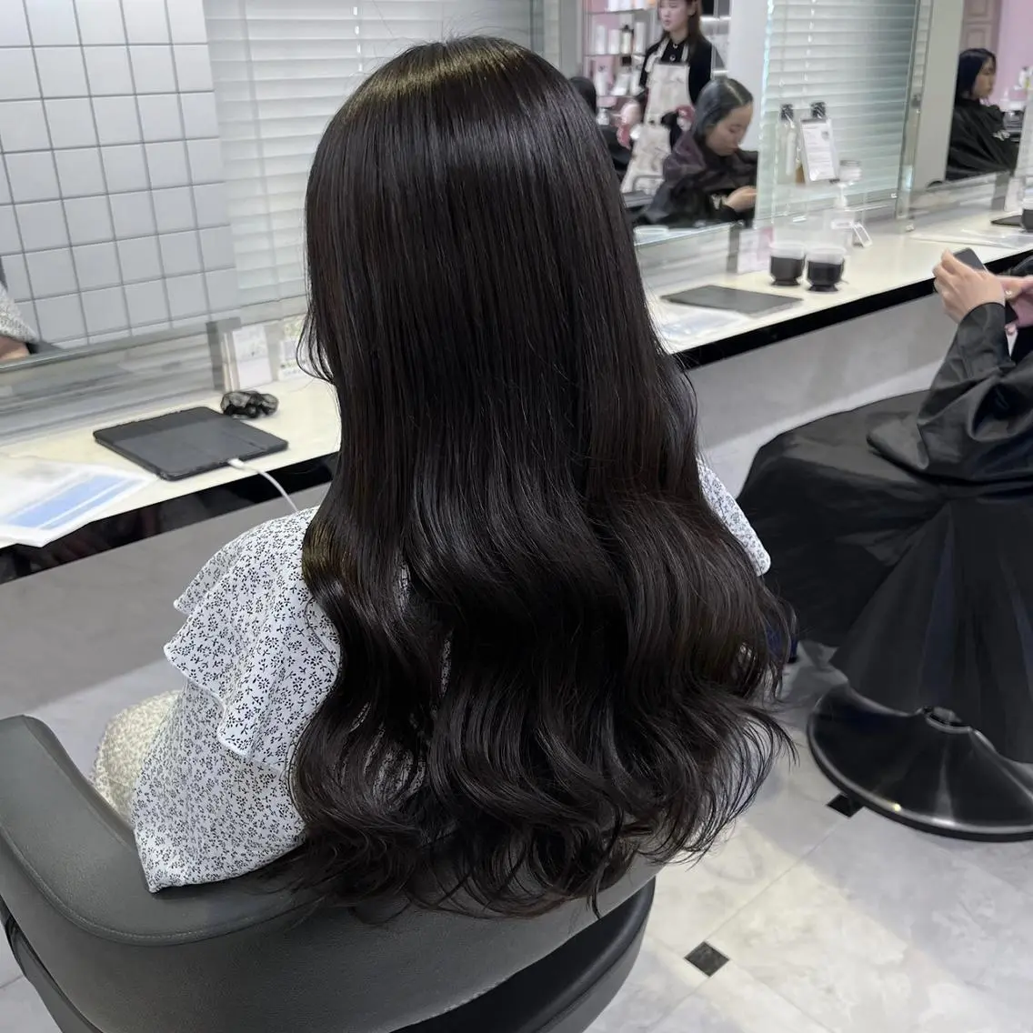 カラー 透明感映えカラー🐬 BABY上野のヘアスタイル
