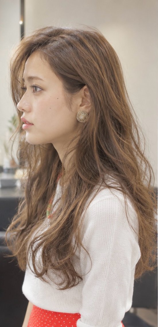 ロング Verde西院店 ＫＡＲＥＮ💗のヘアスタイル