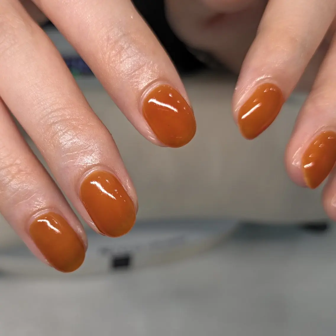 ネイル ワンカラーネイル ハンドネイル 【WELINA】 MAYANOのネイルデザイン
