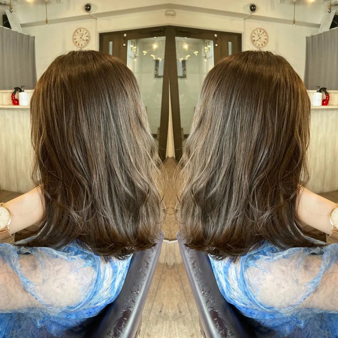 ミディアム 美髪・艶髪特化美容師 RYOJIのヘアスタイル