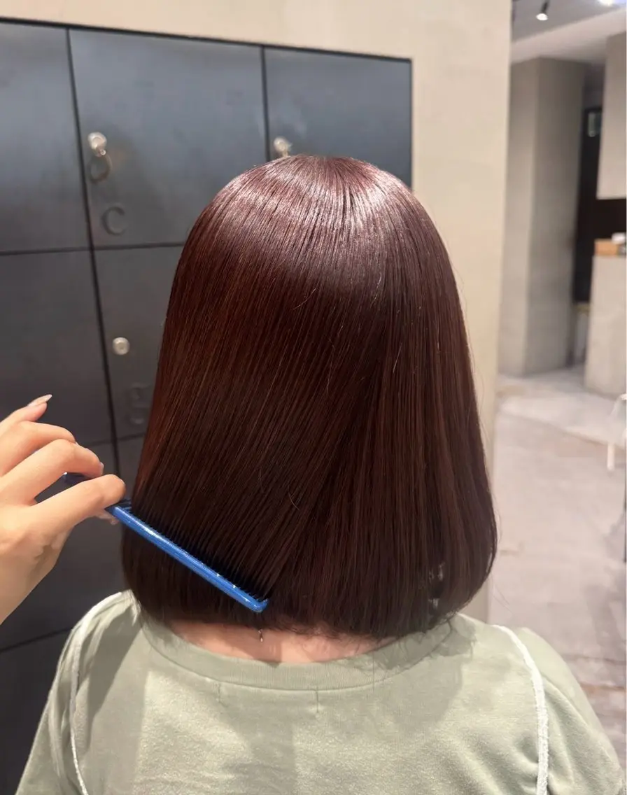 🍋火.水.木曜日限定🍋ブリーチなしワンカラー+HAIR ICI オリジナルトリートメントの写真