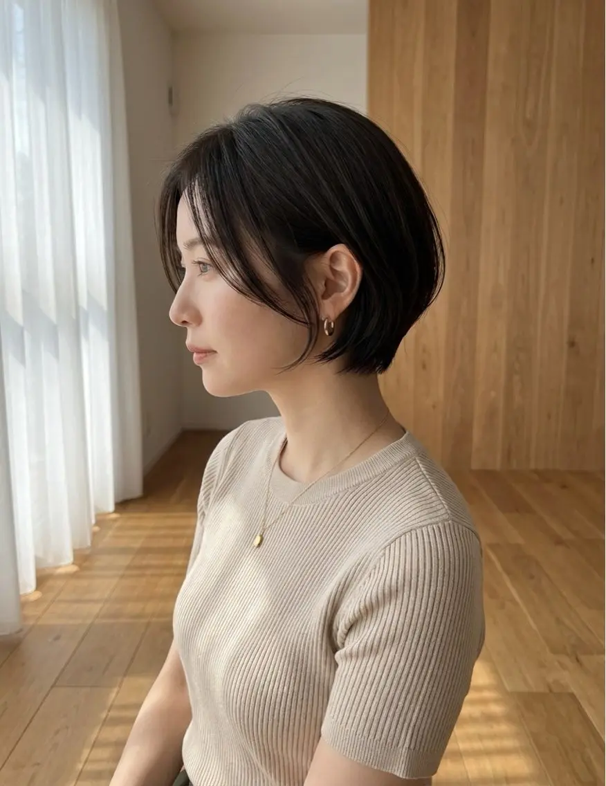 【5月限定】骨格補正カット（ショート）の写真