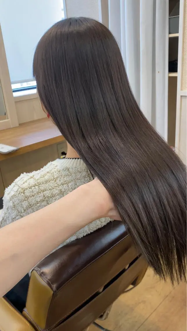 【髪質改善✨】超音波TOKIO de SINKA ストレート(カット込み)の写真