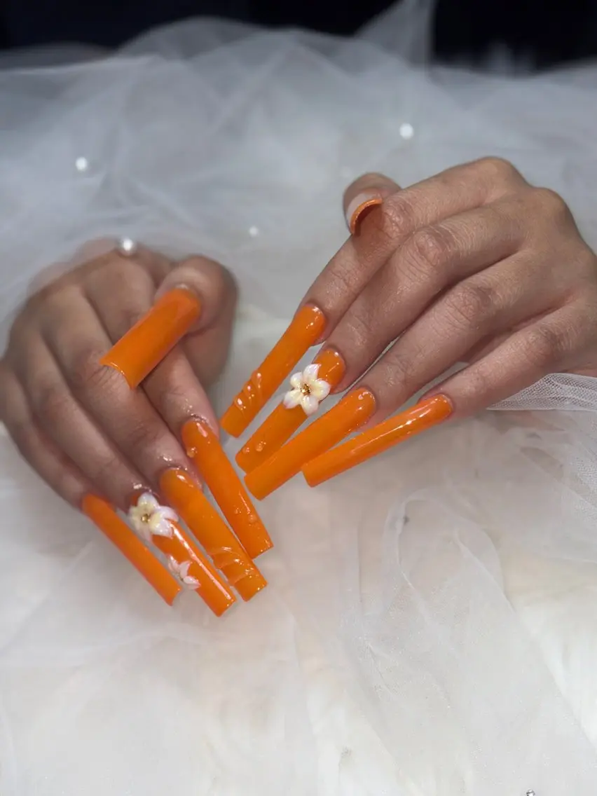 ネイル スクエアネイル nail salon Lilynのネイルデザイン