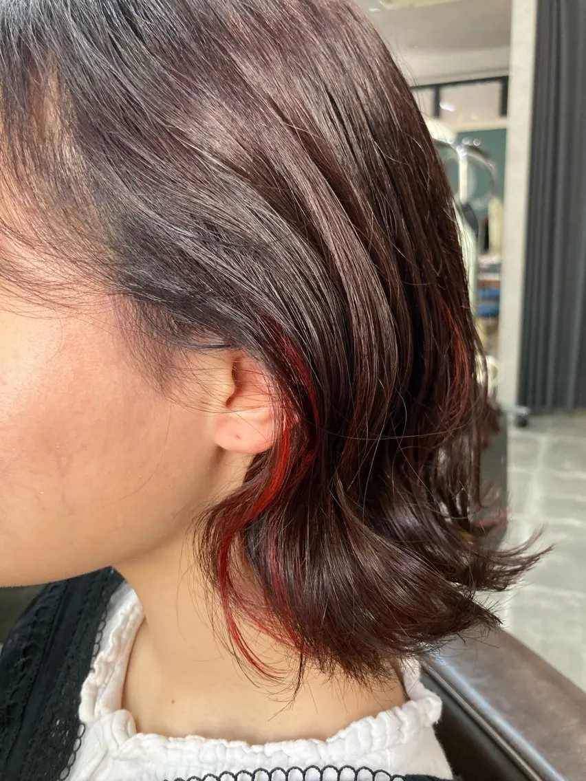 ショート ハイライト 大澤 美樹 💇♀️店長のヘアスタイル