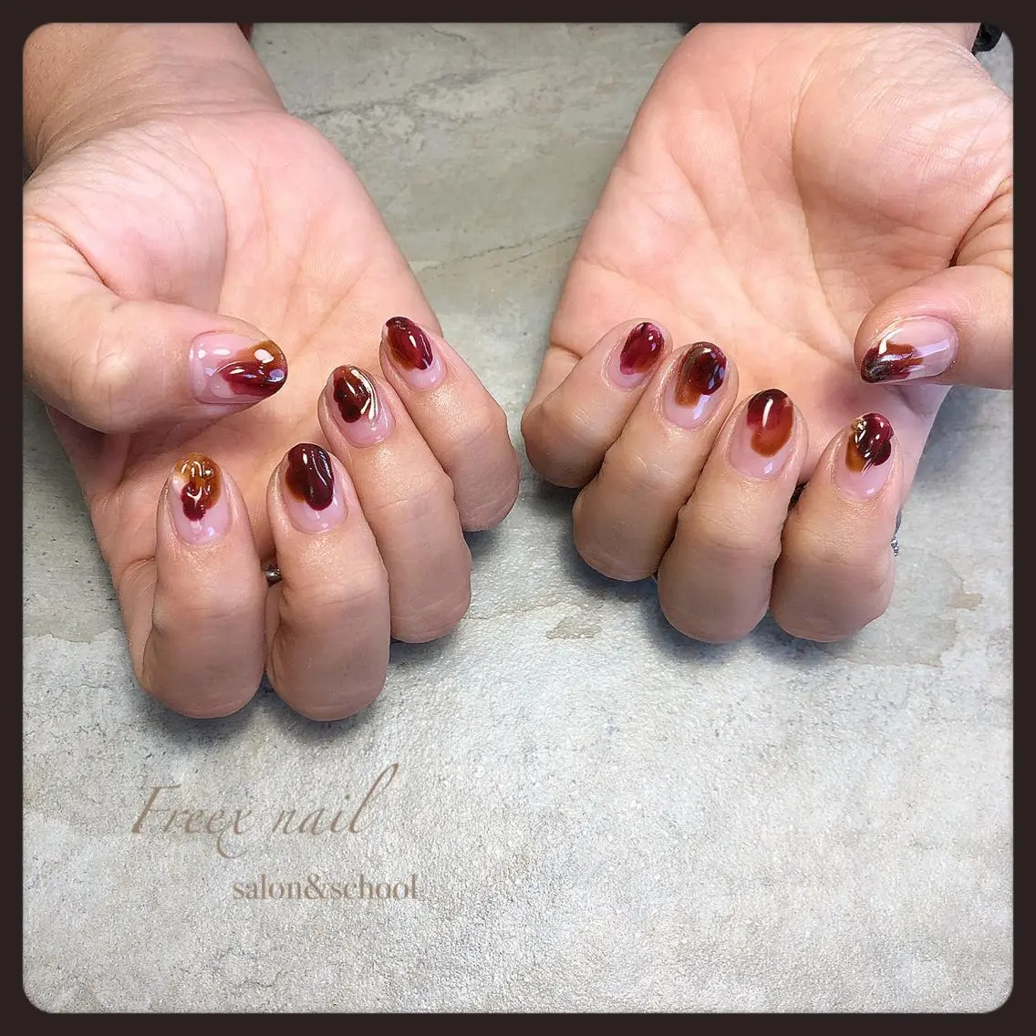 ネイル ニュアンスネイル freex nail /ニュアンス/個性派のネイルデザイン