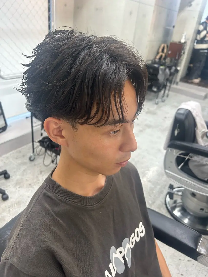 メンズカット+シャンプー 顔剃り➕¥1100の写真