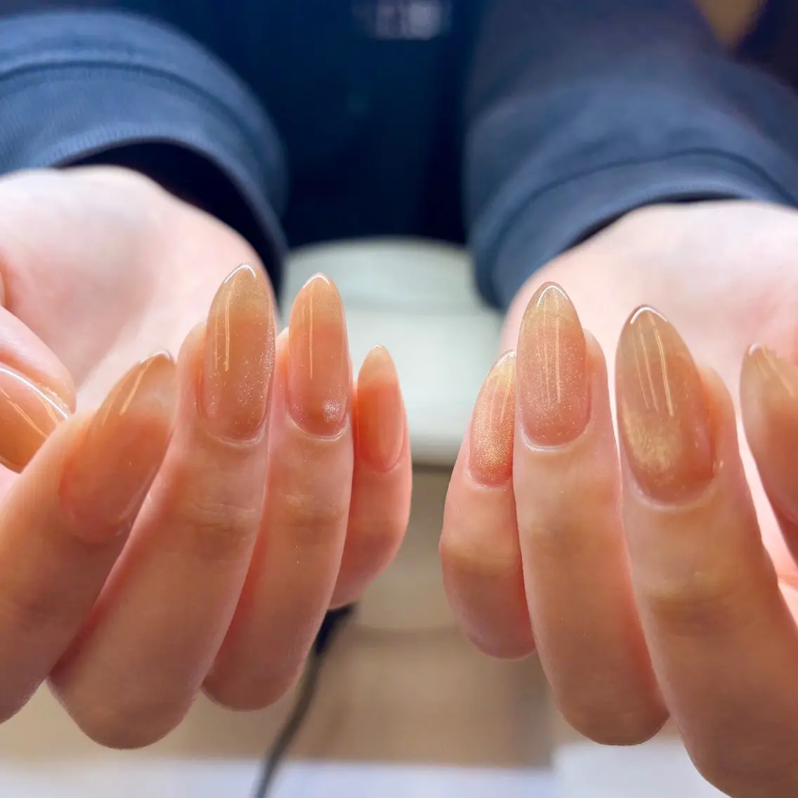 ハンドマグネットネイル　オフなし🙅🏻‍♀️の写真