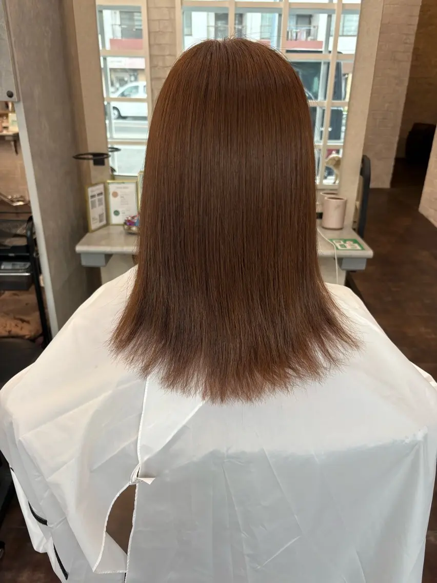 カラー ヘアカラー 透明感カラー🩵/ 彩羽🫧🪽のヘアスタイル