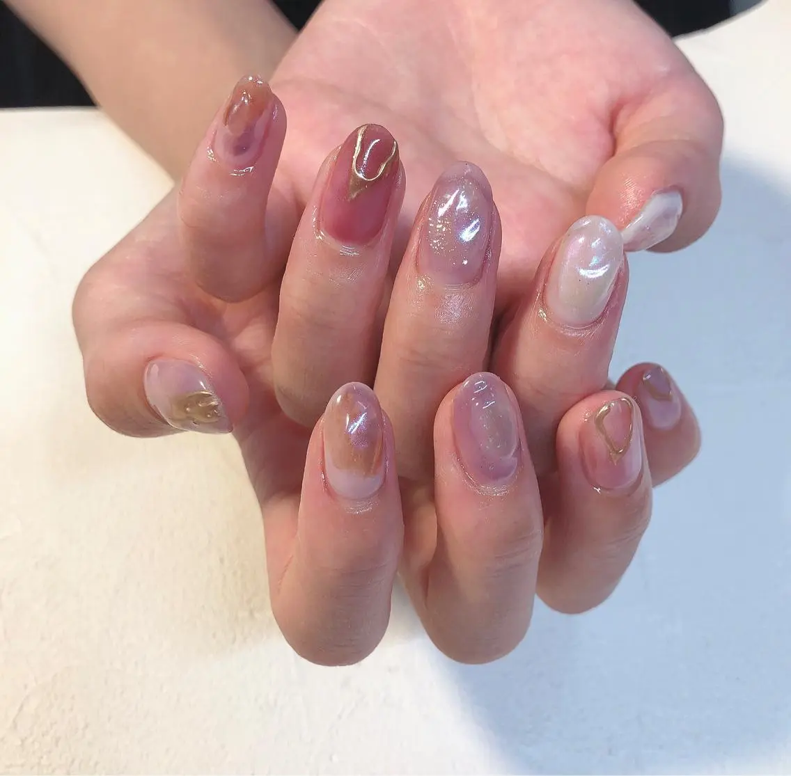 ネイル ニュアンスネイル nails 🎀meのネイルデザイン