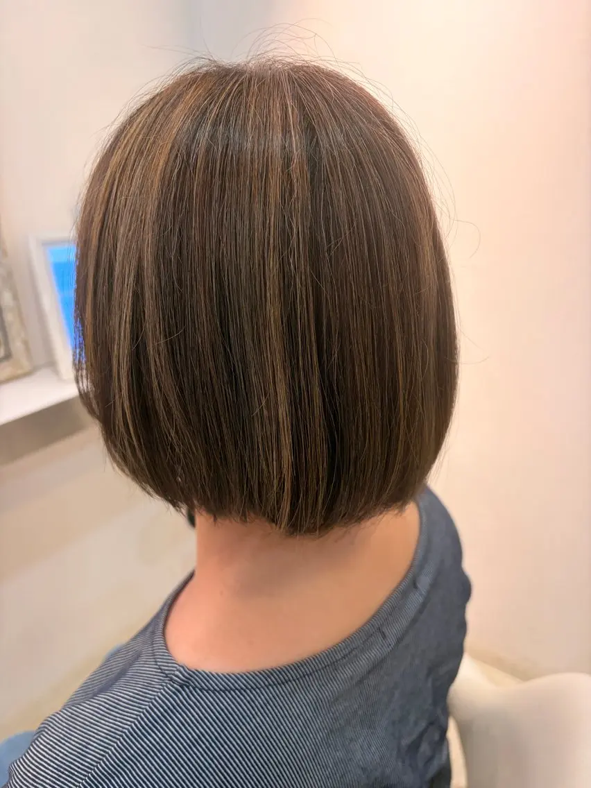 ショート カラー 滝口 雪月花のヘアスタイル