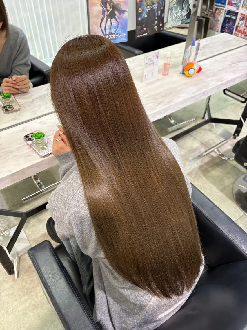 ロング カラー ヘアカラー トリートメント 推しカラー/ ミクのヘアスタイル