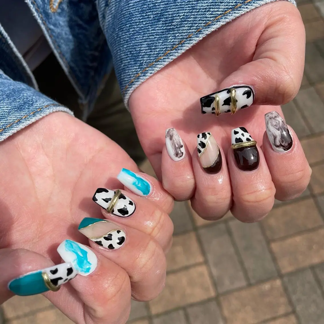ミディアム ネイル Y. Sのネイルデザイン