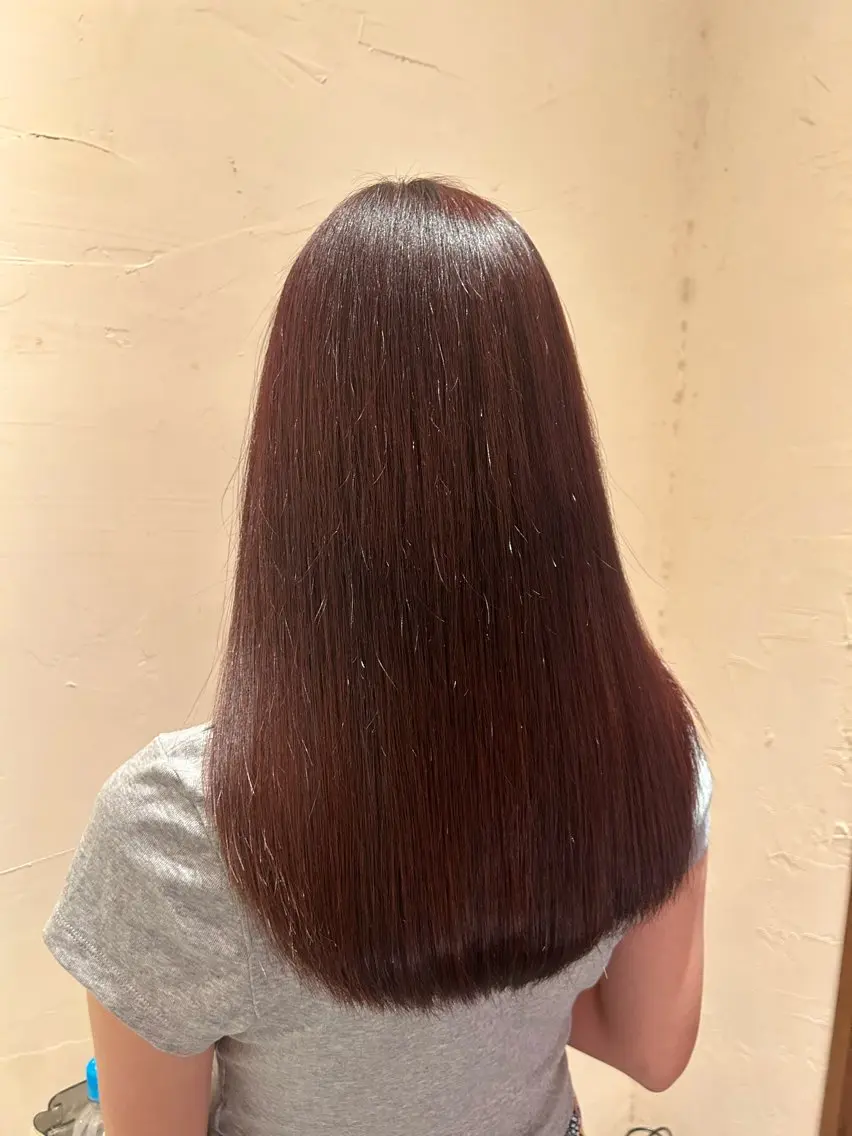 ロング カット ヘアカラー 髪質改善 🐣ひなた🐣のヘアスタイル