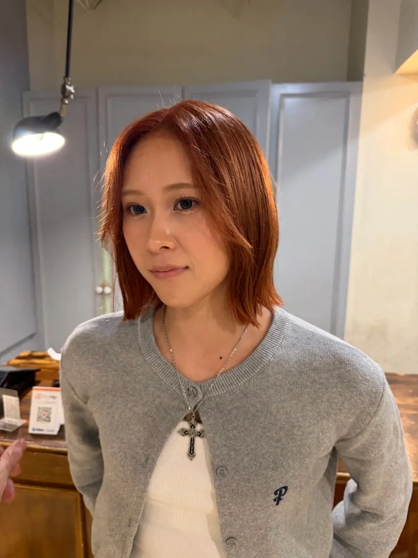 ショート カラー ヘアカラー トリートメント 🤩噂のMr.髪ポジ ティブ®️yu🤩のヘアスタイル
