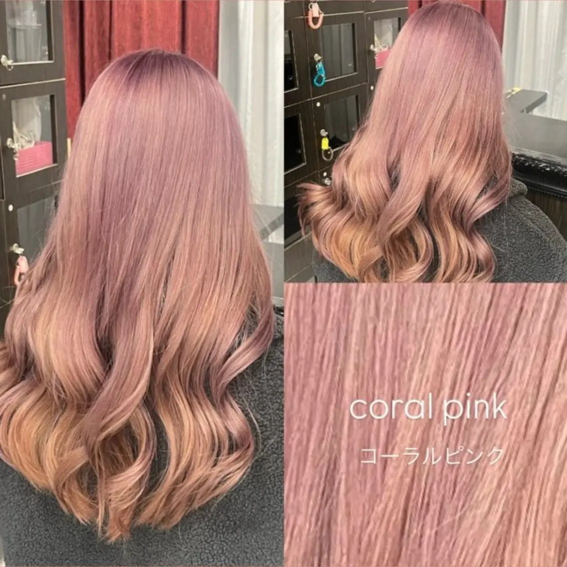 ロング カラー ブリーチ ダブルカラー ピンクカラー 🫧ハイトーン/ ペールカラー🕊♡雛のヘアスタイル