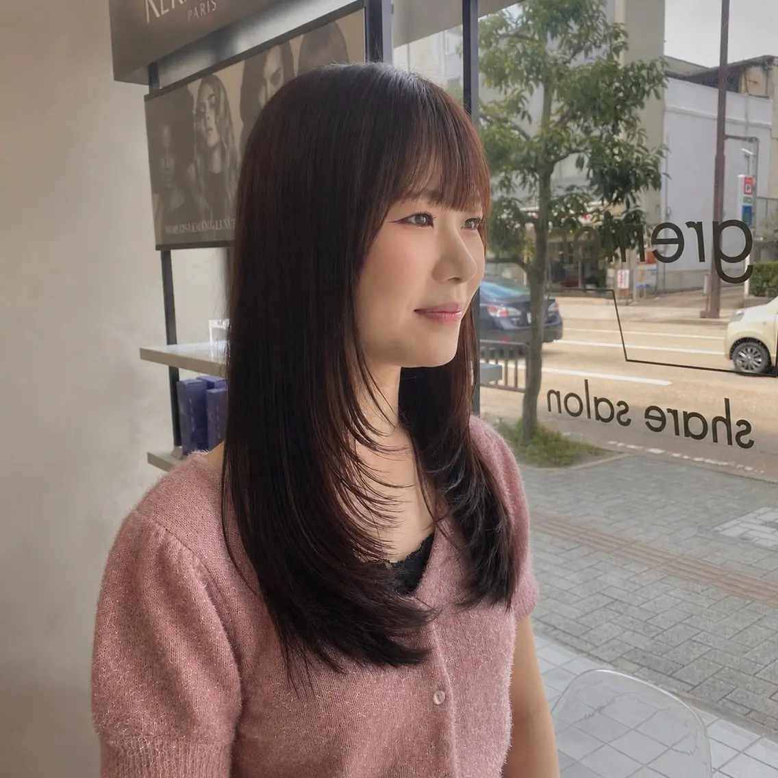 セミロング 杉田 竜希のヘアスタイル