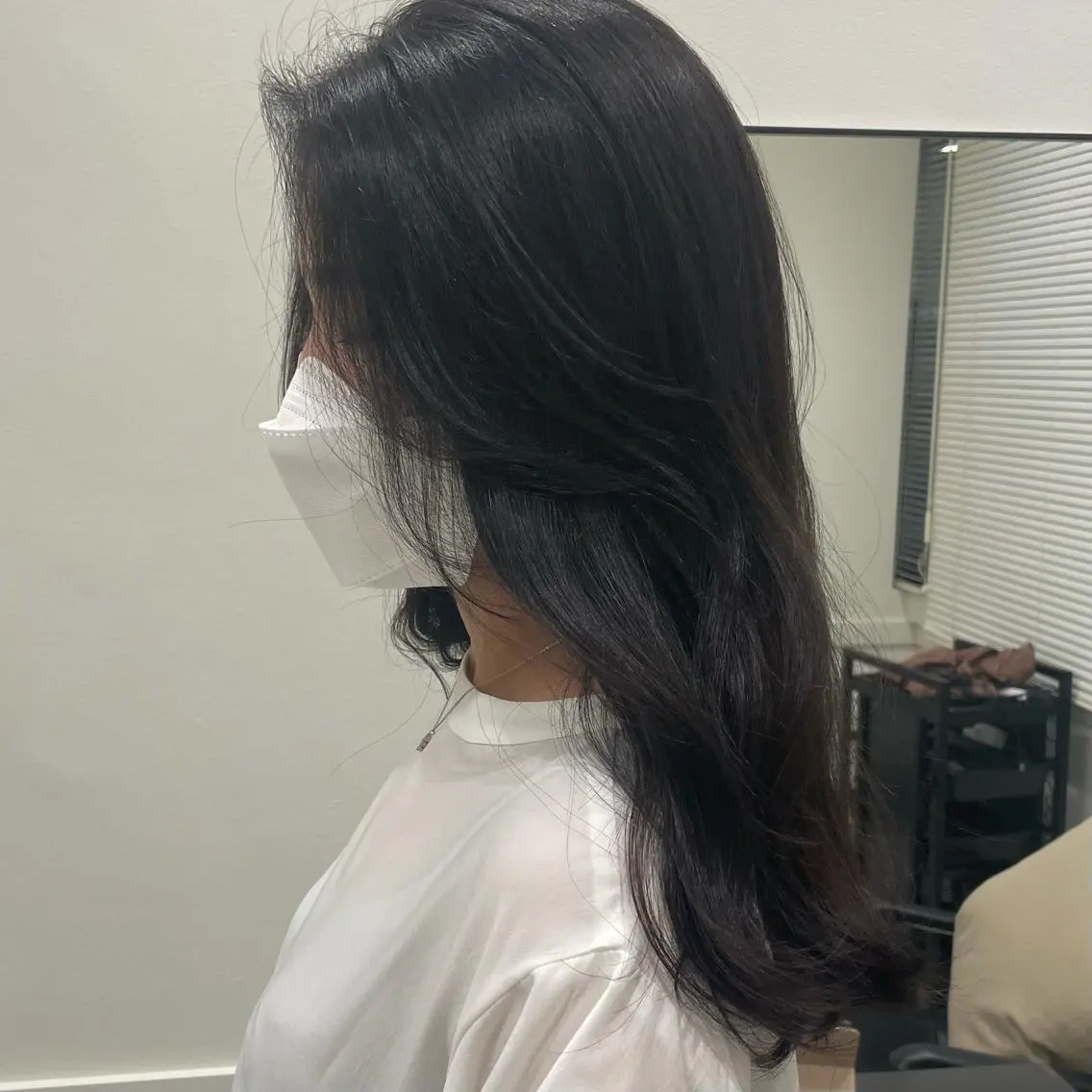 セミロング カラー 当日予約⭕️ Rene’のヘアスタイル