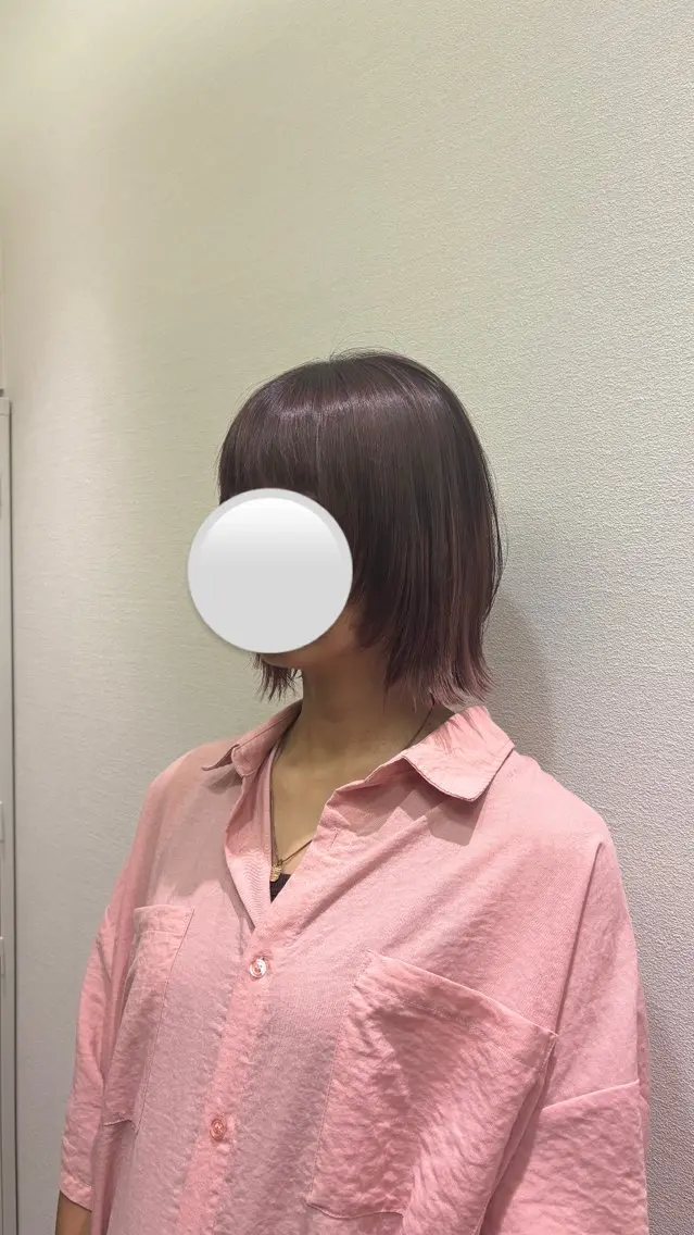 ミディアム RUDDER 小泉のヘアスタイル