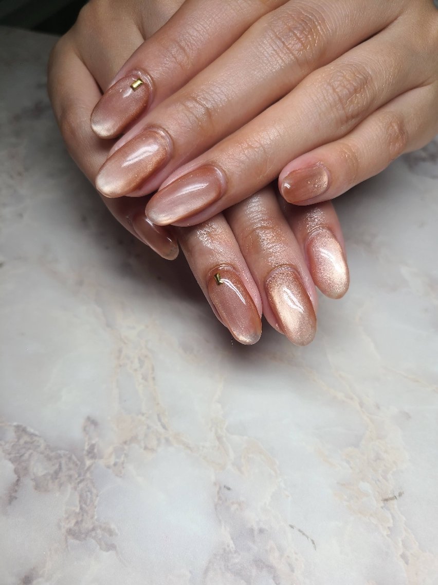 ネイル マグネットネイル キレイ系サロン🤍 K-NAILのネイルデザイン