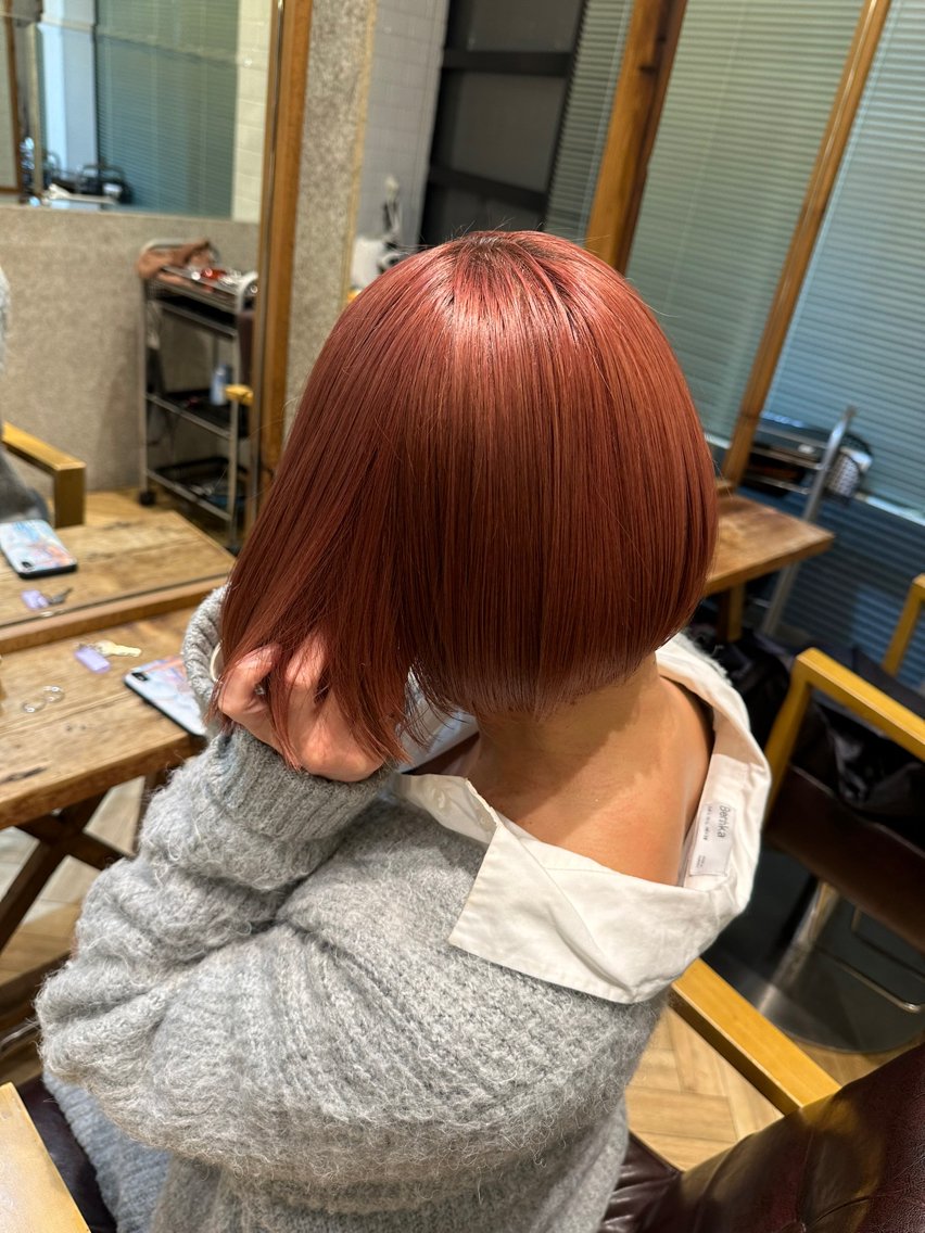 ショート カラー トリートメント 🌈髪質改善🌈 過去の1艶サラ体験✨のヘアスタイル
