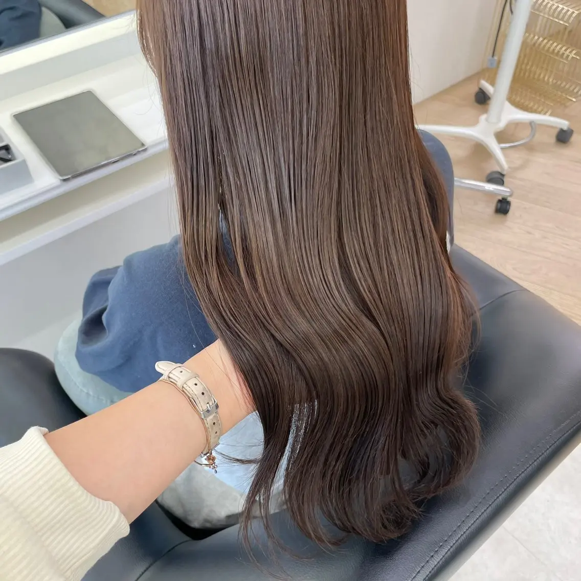 ロング カラー ParveMix いしいまお🌼のヘアスタイル