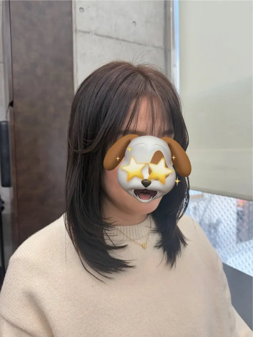 ミディアム Blossom 大山imafujiのヘアスタイル
