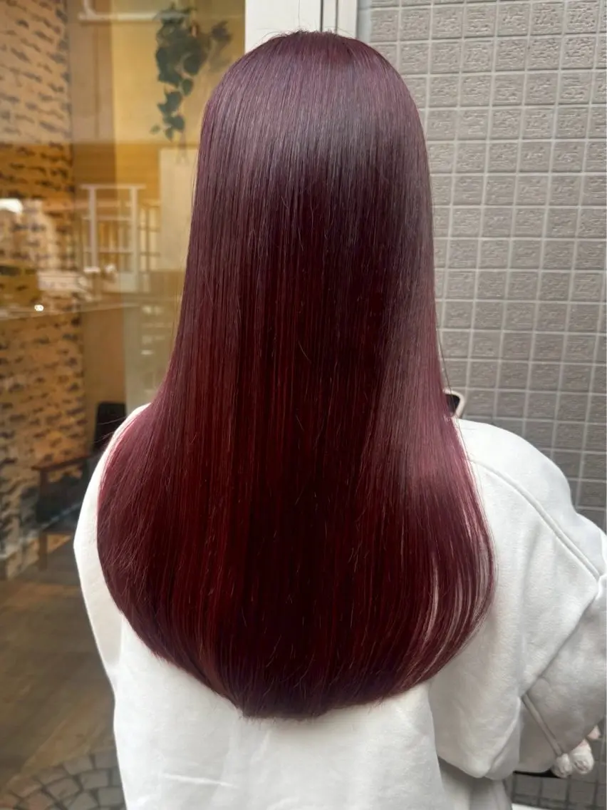 ロング カラー 髪質改善 曳舟FUKUDAのヘアスタイル
