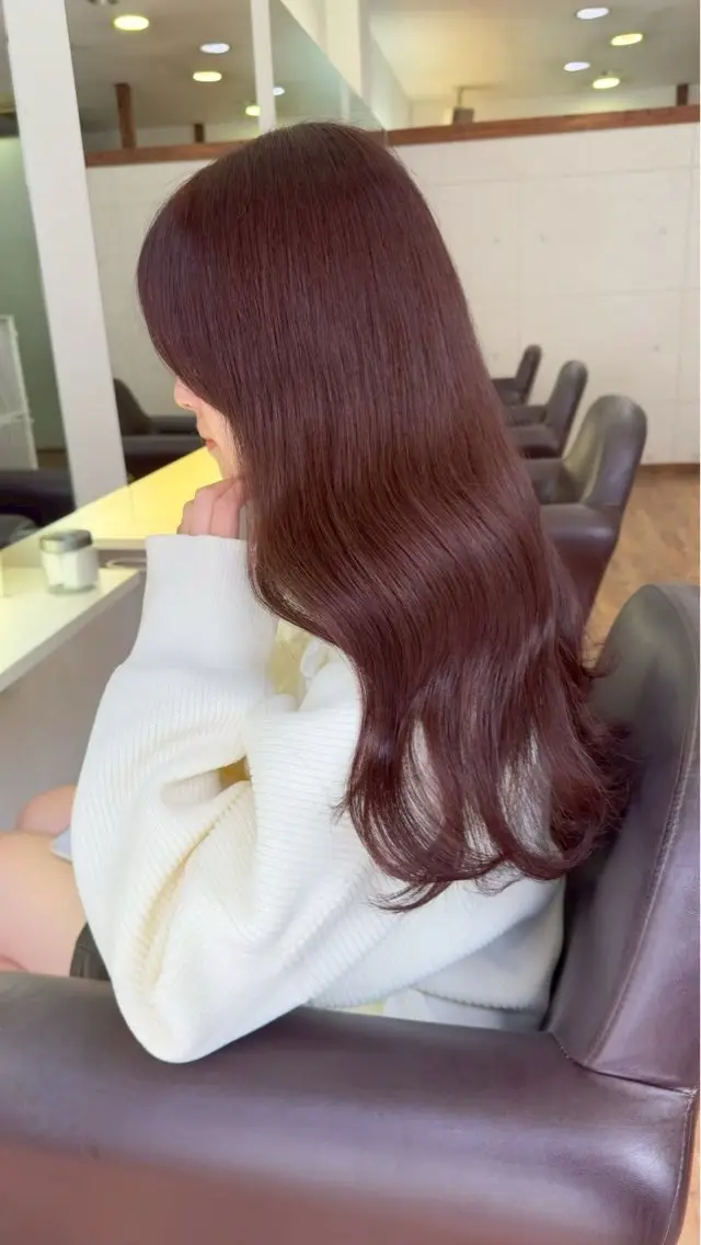 ロング カラー ピンクカラー Honoko 🐰のヘアスタイル