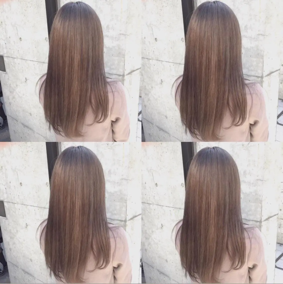 ロング カラー ヘアアレンジ アッシュ アッシュグレー ベージュカラー 黒髪 ブリーチ メンズスタイル ly本厚木のヘアスタイル