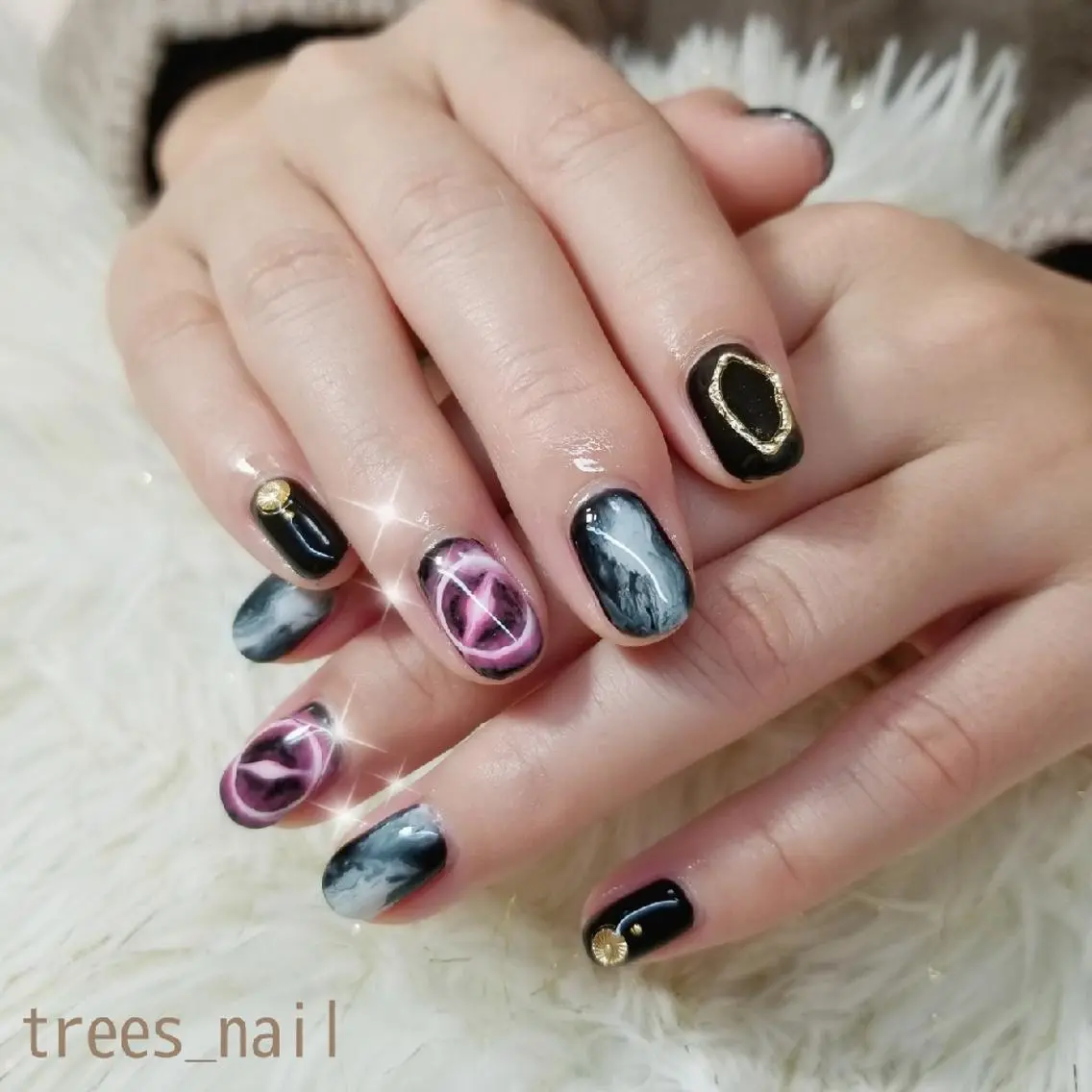 ネイル trees_ nailのネイルデザイン