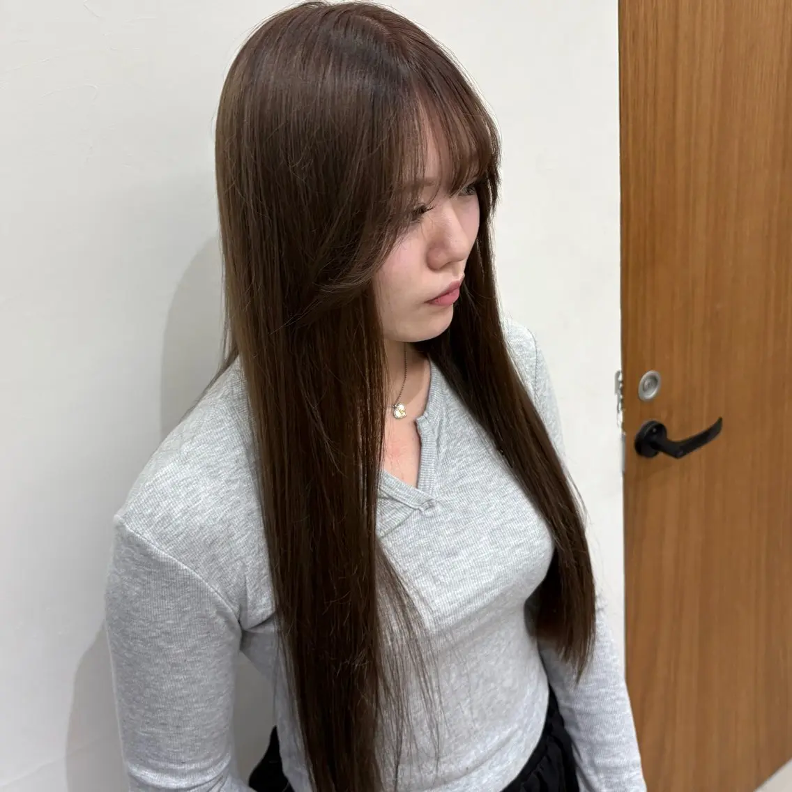 ロング カラー ブリーチ ブラウンカラー 透明感カラー ヘアカラー momo / カラー、カットモデルのヘアスタイル
