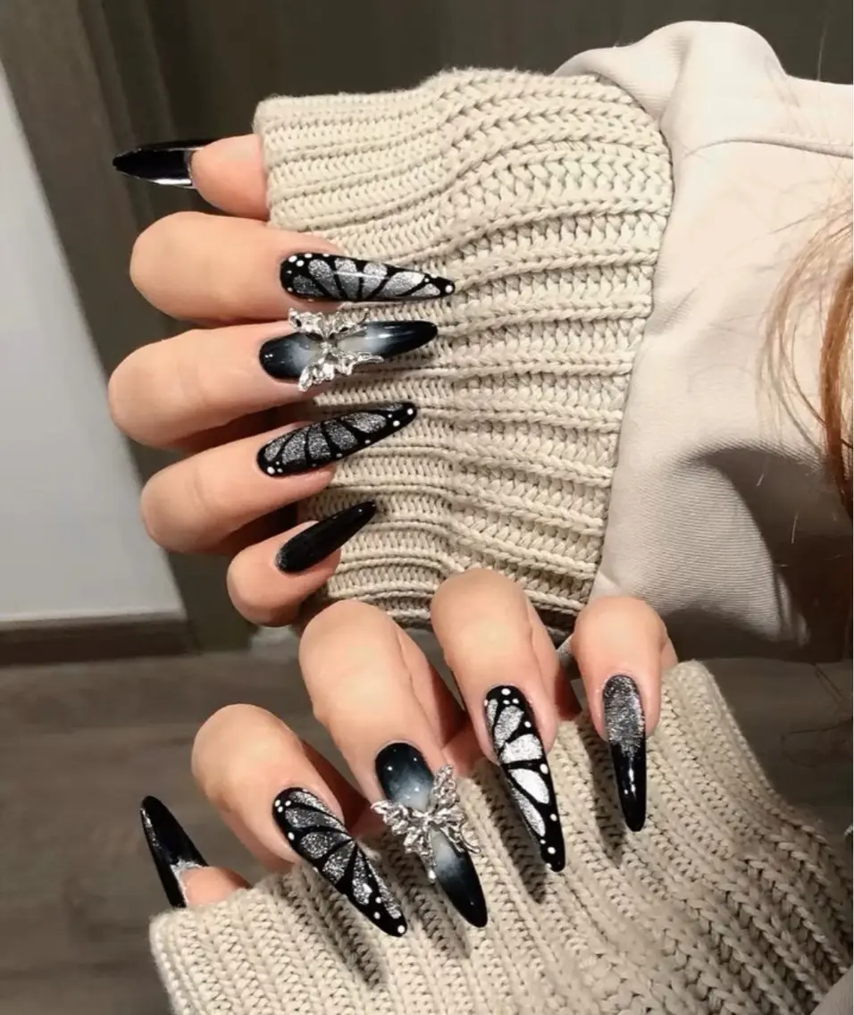 ネイル アートネイル ジェルネイル マグネットネイル ニュアンスネイル シンプルネイル ハンドネイル Ryu Nail NekoChanのネイルデザイン