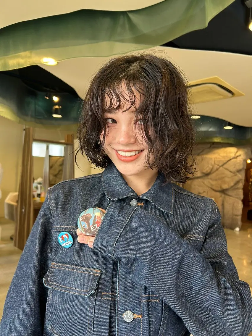 【カット+ケアパーマ】の写真