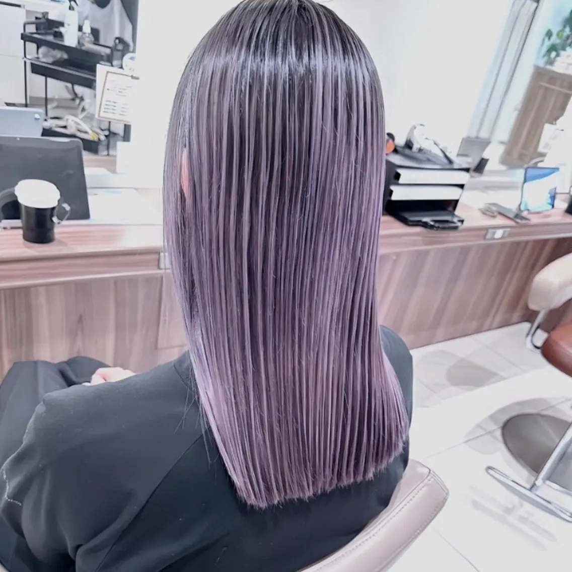 カラー ブリーチ ラベンダーカラー 大宮ブリーチ×髪質 改善カラー/Meguのヘアスタイル