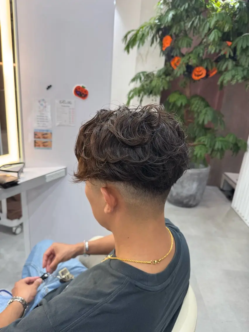 パーマ メンズ KAITO メンズ特化美容師のヘアスタイル