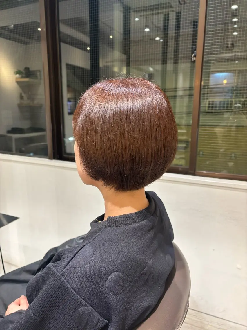 ショート カラー haruka🌨️ /メンズカットのヘアスタイル