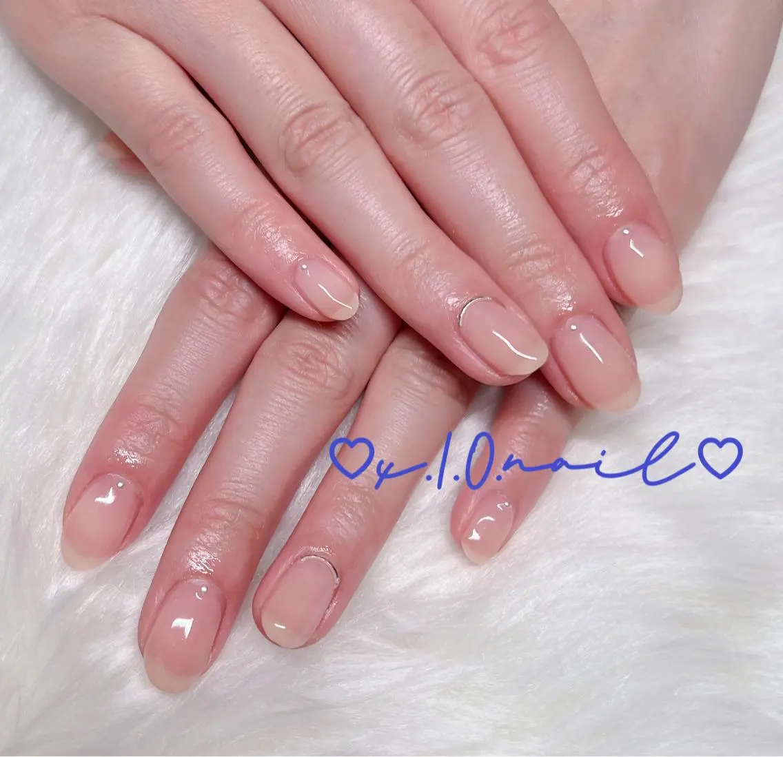 ネイル アニマル柄 アートネイル ニュアンスネイル ネイルチップ ハンドネイル x.1.0.nail ♡Cのネイルデザイン