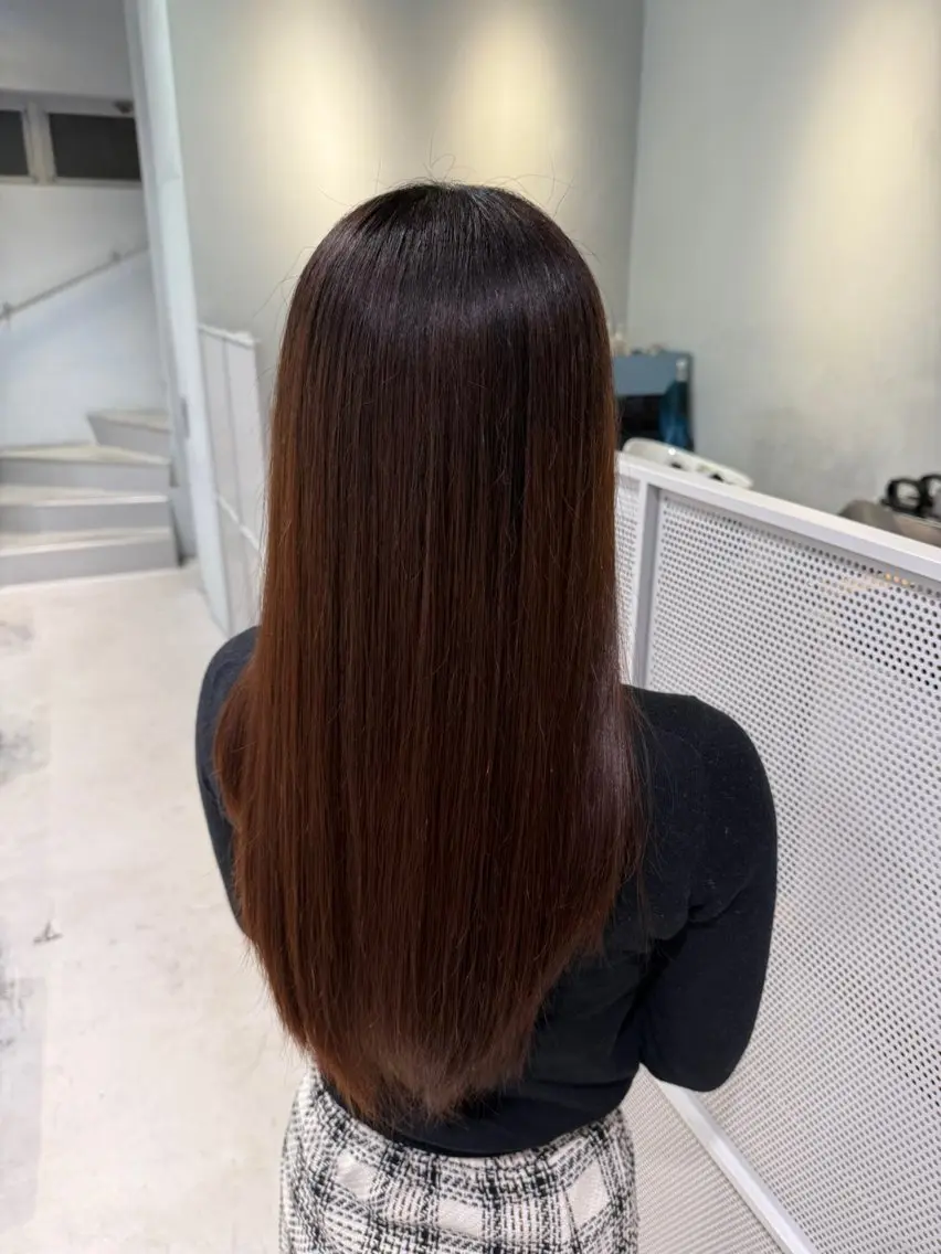 ロング トリートメント 辻岡 悠稀のヘアスタイル