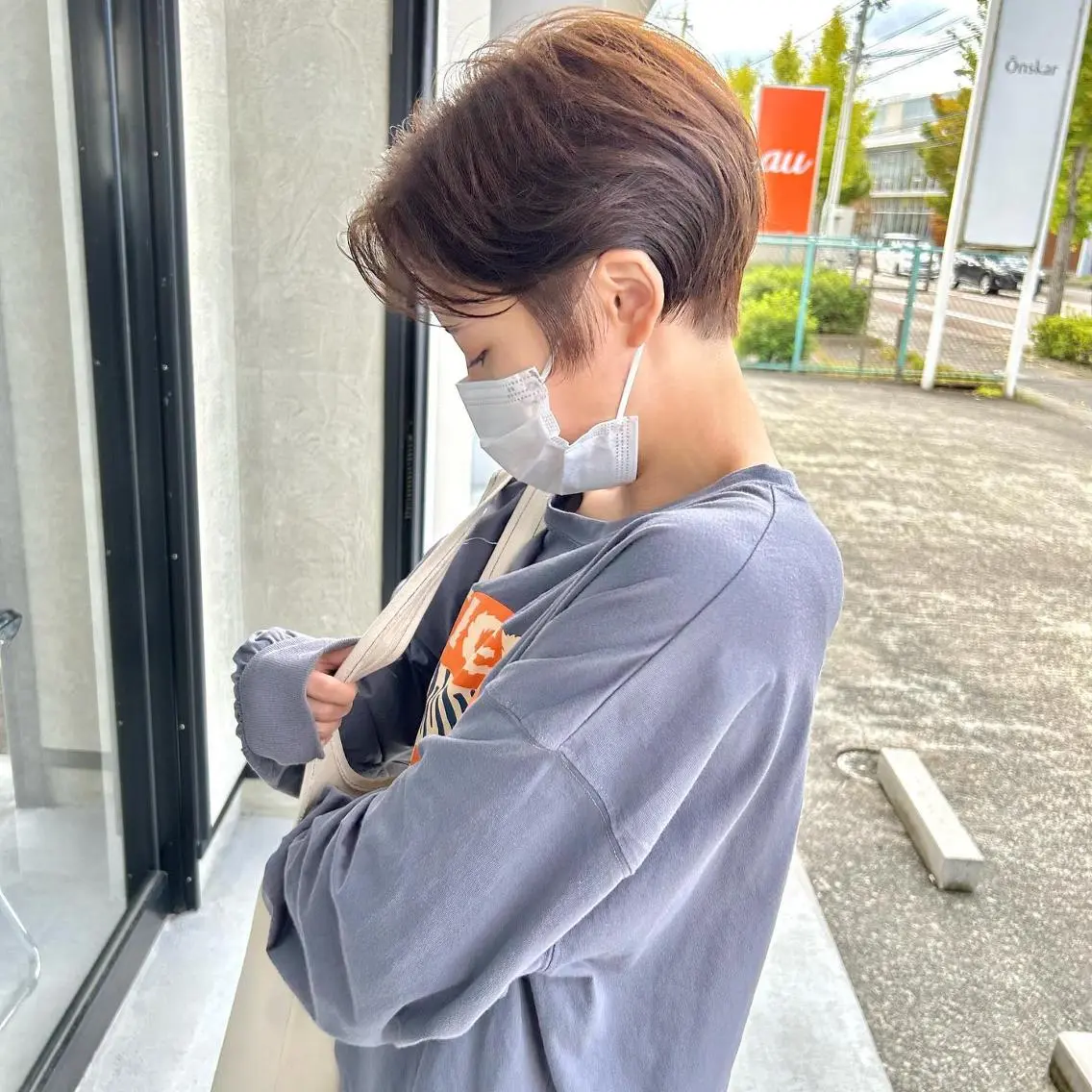 ショート ショートヘア 河原 亮のヘアスタイル