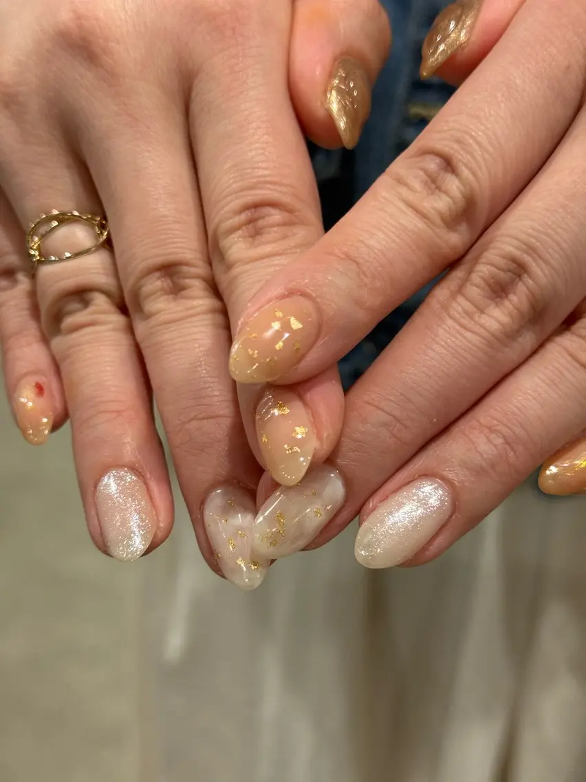 ネイル ハンドネイル ‪ aineのネイルデザイン