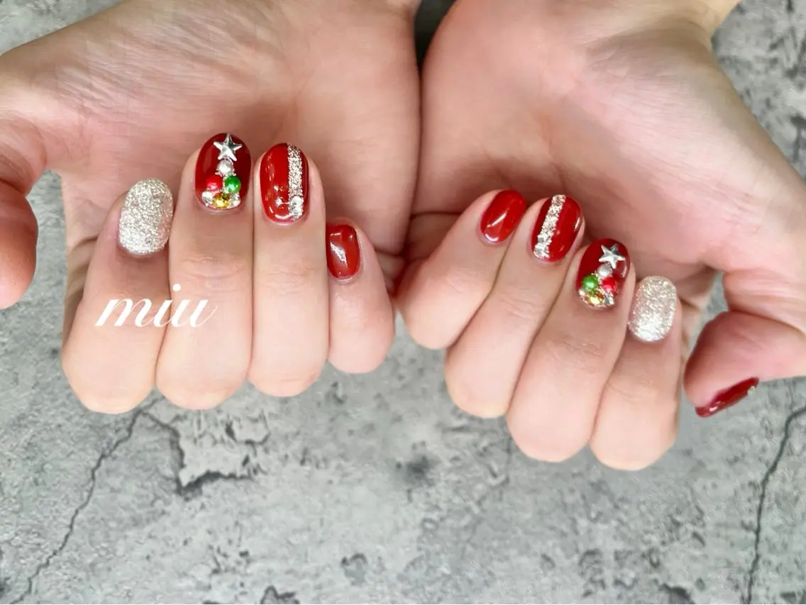 ネイル アートネイル ハンドネイル miu nail 🐾mihoのネイルデザイン