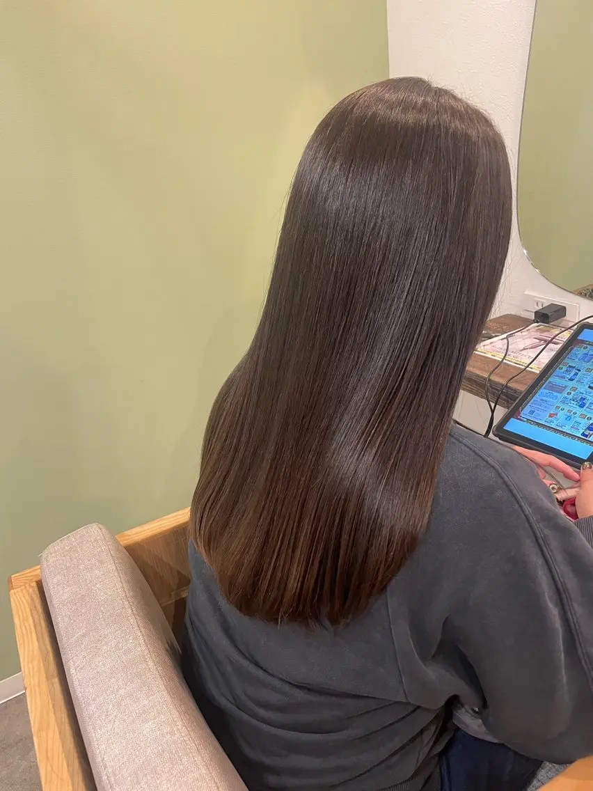 ロング カラー ヘアカラー ヘッドスパ 池袋/艶カラー✖️ ☘️DEMURAのヘアスタイル